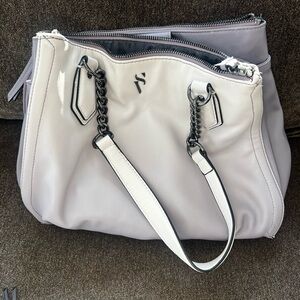 Vera Wang purple ombré purse with matching mini wallet